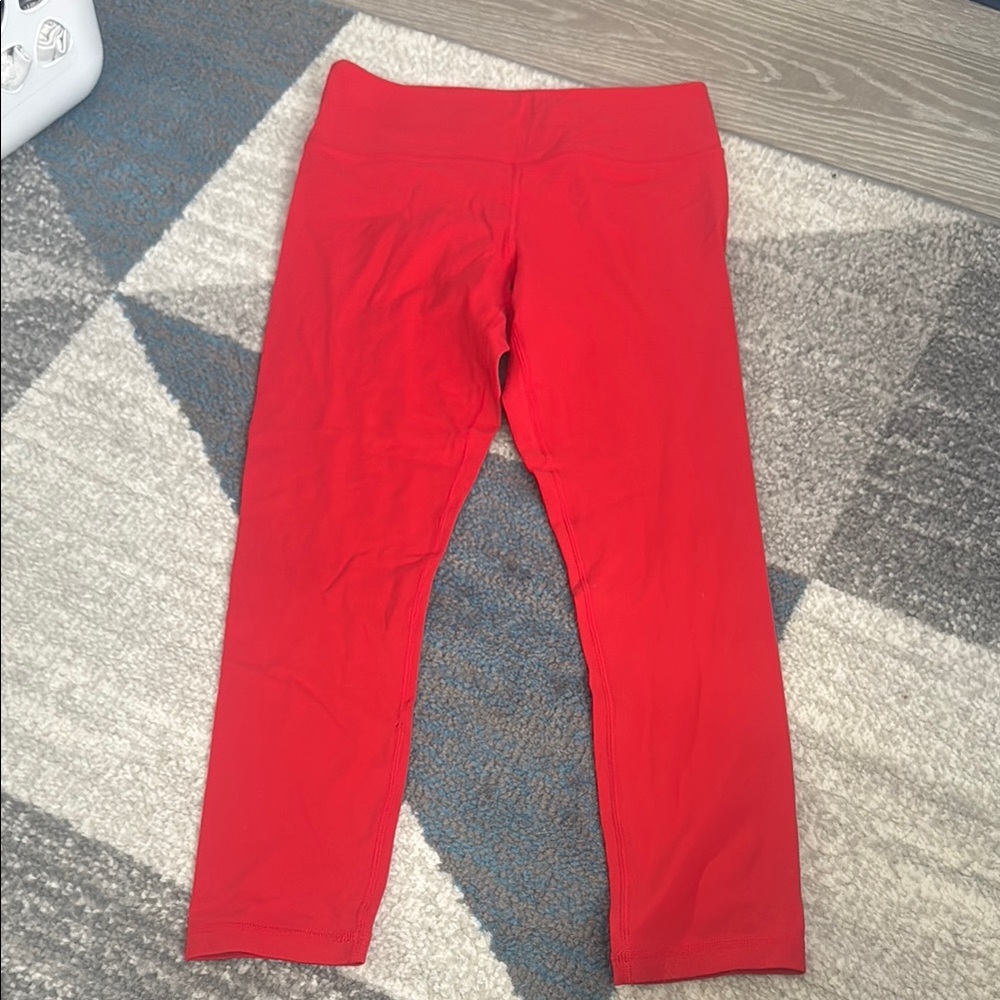 Zyia Confluence Red Leggings